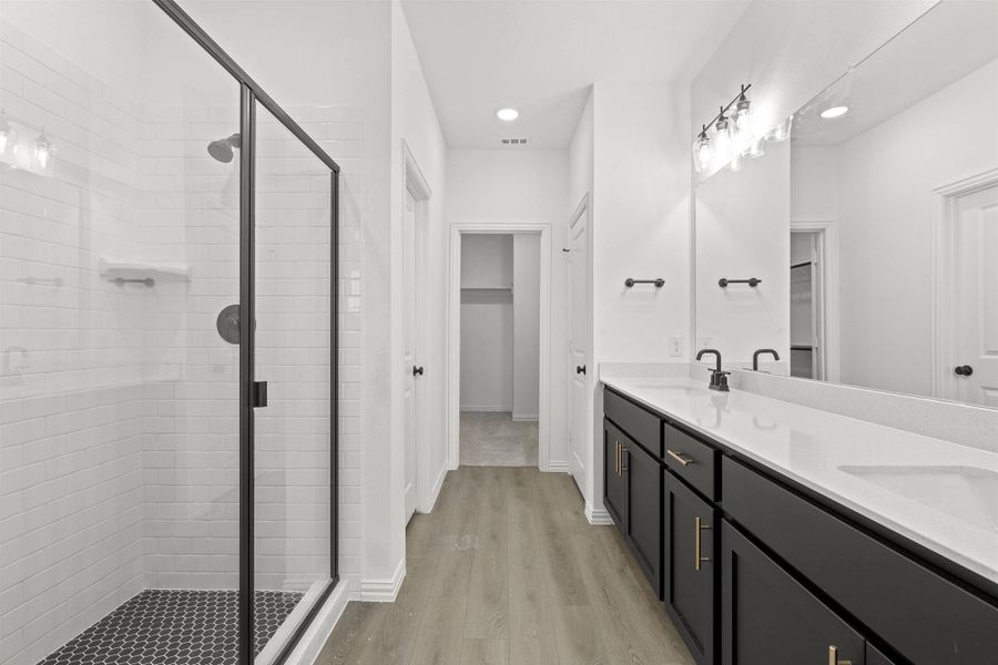 Primary Bathroom Representative Photo featuring the Noir Collection