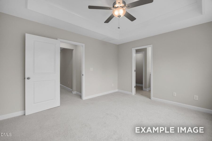 Spacious, unfurnished interior of a new home in Camden Park, Knightdale (Image 34).