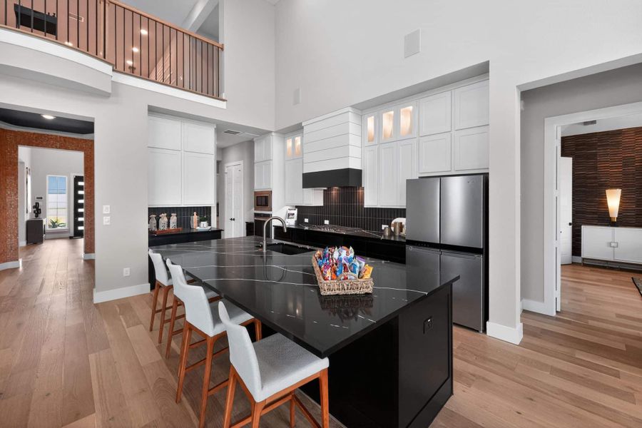 Furnished interior view inside a new home in Highland Crossing, Celina (Image 10).