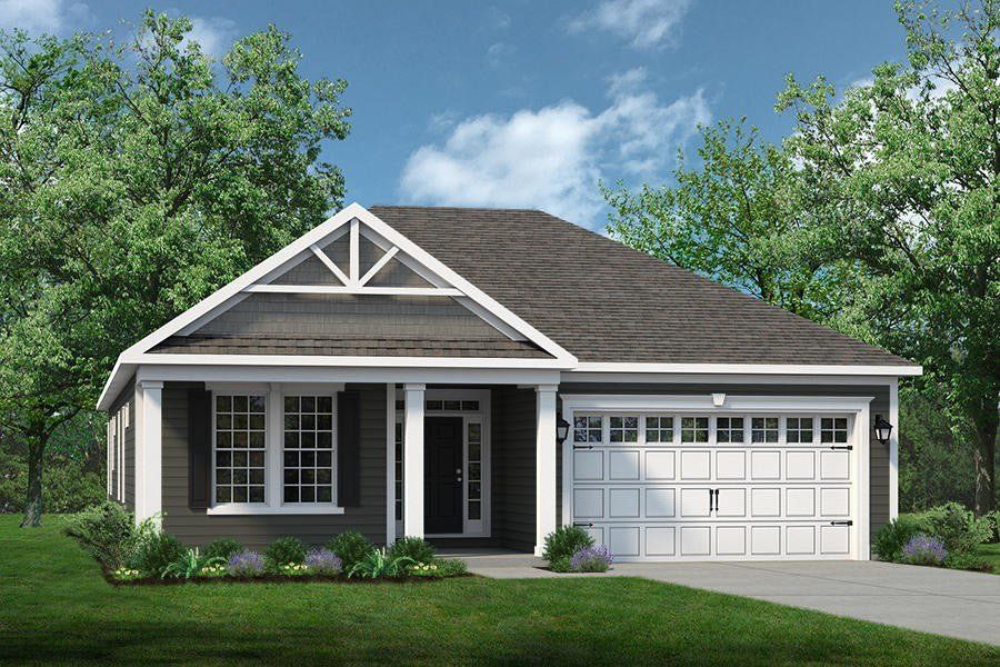 Representative exterior photo of a completed home built from the The Boardwalk by Chesapeake Homes in Coastal Club of the Carolinas, Calabash, NC (Image 23).