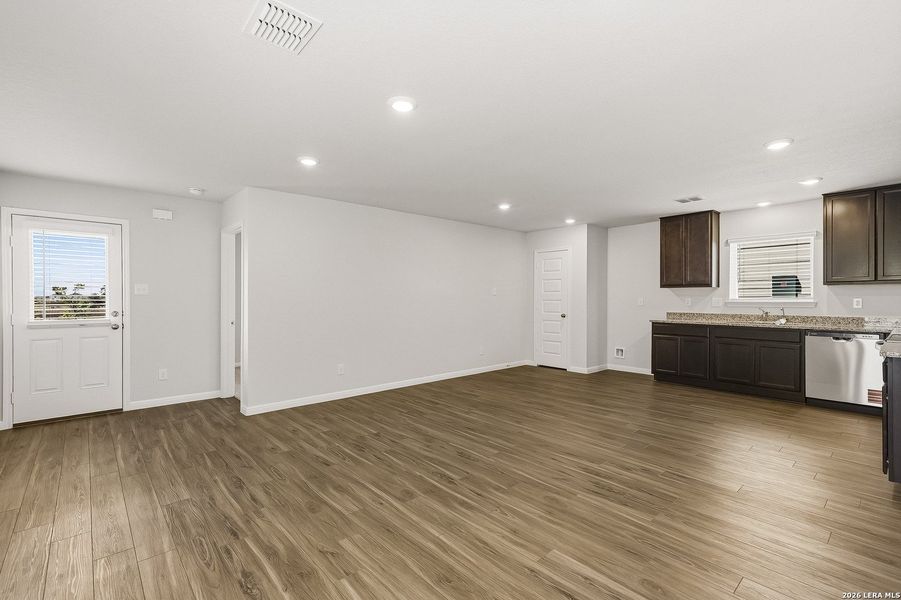 Spacious, unfurnished interior of a new home in Applewhite Meadows, San Antonio (Image 22). Spacious, unfurnished interior of a new home in Applewhite Meadows, San Antonio (Image 22).