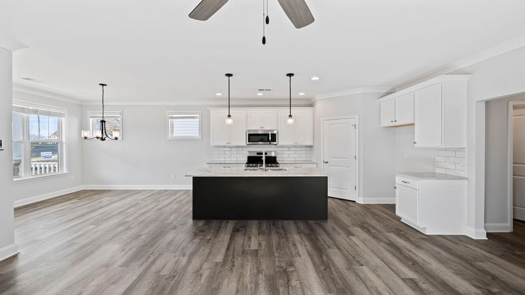 Furnished interior view inside a new home in Sunset Summits, Spartanburg (Image 5).