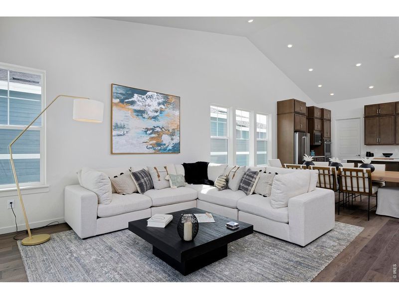 Furnished interior view inside a new home in Sonders, Fort Collins (Image 10).