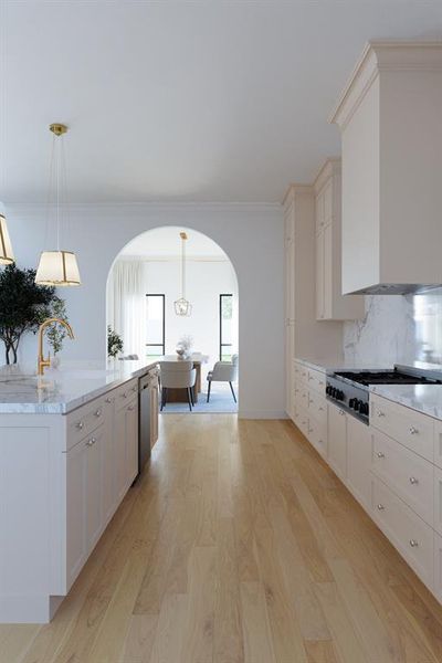 Furnished interior view inside a new home in , Dallas (Image 3). Furnished interior view inside a new home in , Dallas (Image 3).