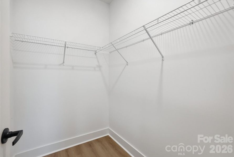 Primary Suite - Walk-In Closet