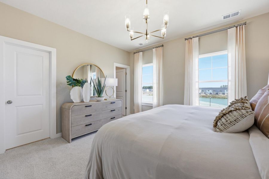 Furnished interior view inside a new home in Westpark at Cane Bay, Summerville (Image 13). Furnished interior view inside a new home in Westpark at Cane Bay, Summerville (Image 13).