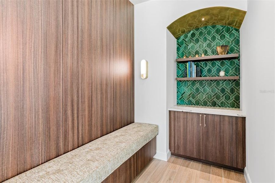 Furnished interior view inside a new home in , St. Petersburg (Image 33).