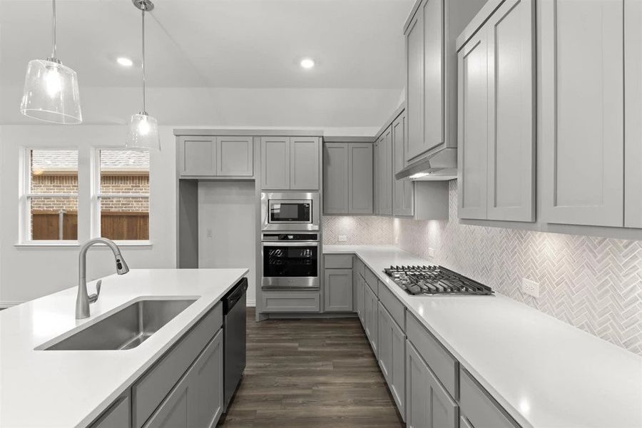 Crockett Home Plan Kitchen by Ashton Woods Crockett Home Plan Kitchen by Ashton Woods