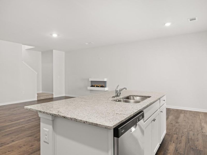 Furnished interior view inside a new home in Mountain Park, Dahlonega (Image 9).