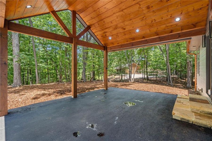 In-progress construction of a new home in , Ellijay, GA (Image 51).