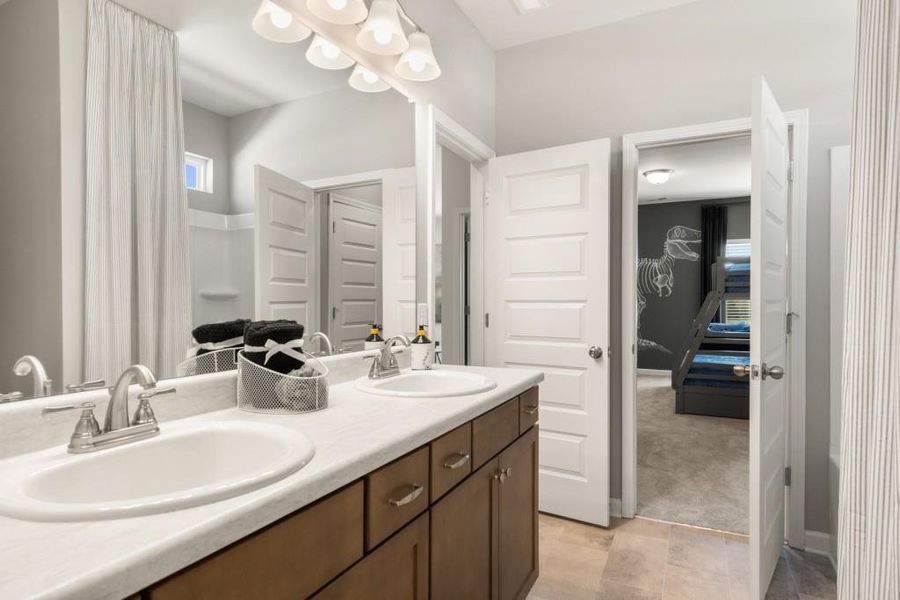 Furnished interior view inside a new home in Jones Ridge, Dallas (Image 38). Furnished interior view inside a new home in Jones Ridge, Dallas (Image 38).