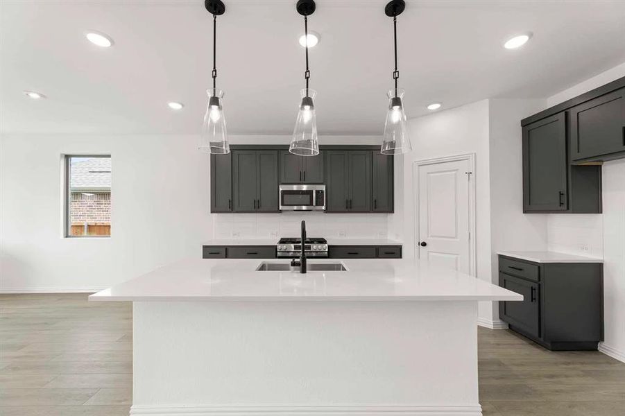 Furnished interior view inside a new home in Gateway Parks, Forney (Image 4). Furnished interior view inside a new home in Gateway Parks, Forney (Image 4).