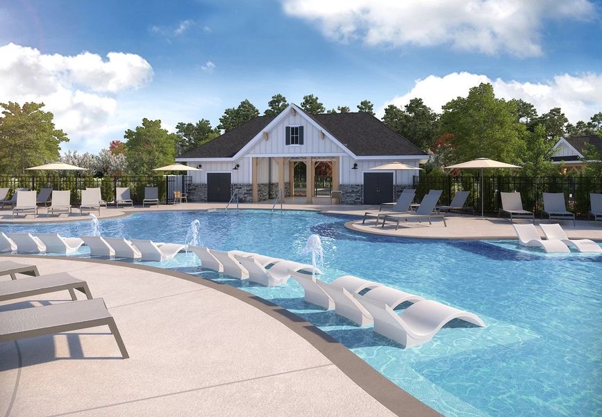 Future Swimming Pool Rendering
