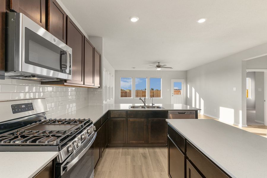 Furnished interior view inside a new home in Briarwood, Elgin (Image 13).