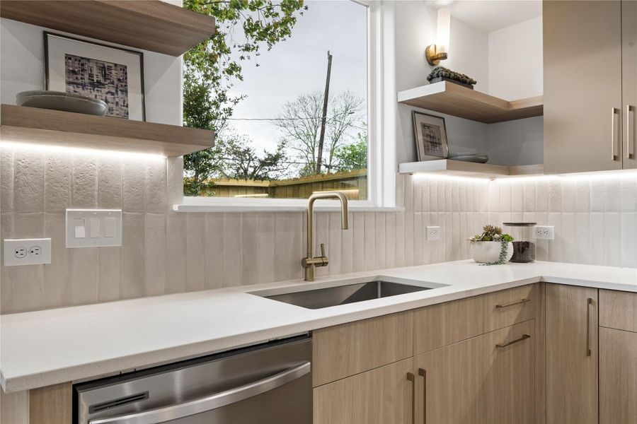 Furnished interior view inside a new home in , Houston (Image 11).