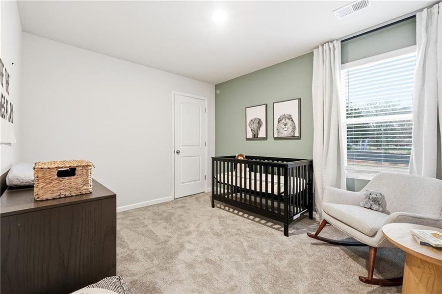Furnished interior view inside a new home in Concord Oaks, Powder Springs (Image 14).