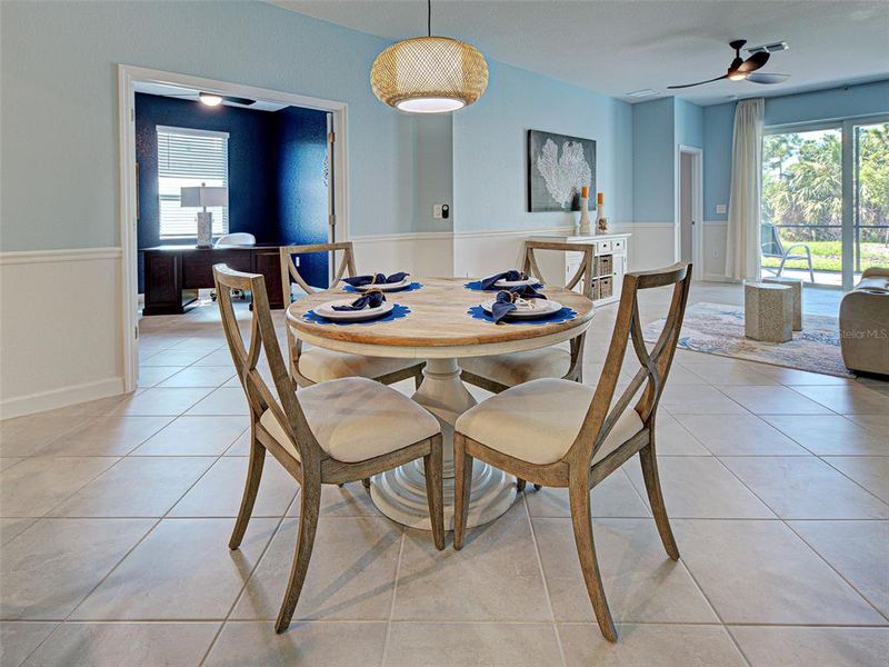 Furnished interior view inside a new home in , Englewood (Image 27).