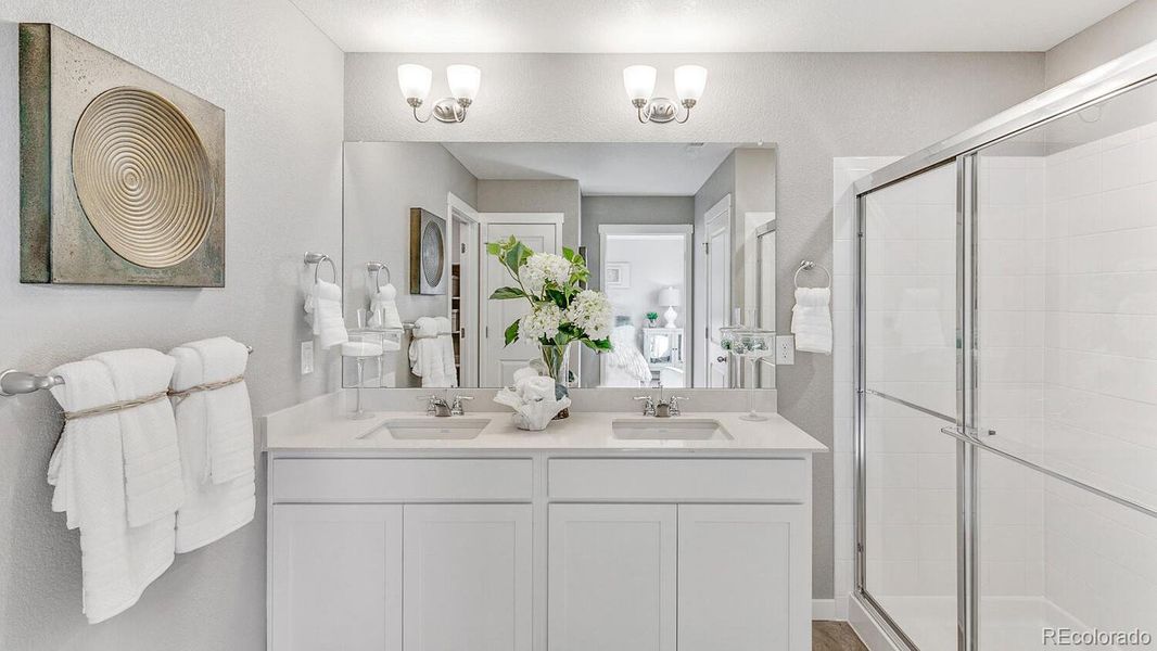 Furnished interior view inside a new home in Westgate, Greeley (Image 12). Furnished interior view inside a new home in Westgate, Greeley (Image 12).