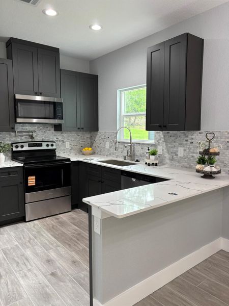 Furnished interior view inside a new home in , Willis (Image 6).