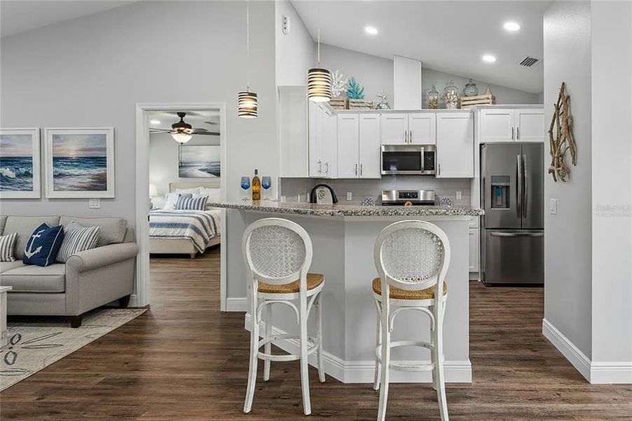 Furnished interior view inside a new home in , Brooksville (Image 17).