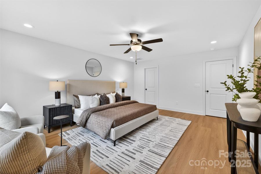 Furnished interior view inside a new home in , Denver (Image 26).