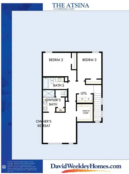 2D floor plan layout of this home in , Austin, TX (Image 3).