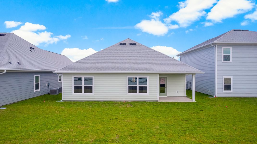 Exterior details and patio area of a home in WindMark Beach, Port Saint Joe (Image 3). Exterior details and patio area of a home in WindMark Beach, Port Saint Joe (Image 3).