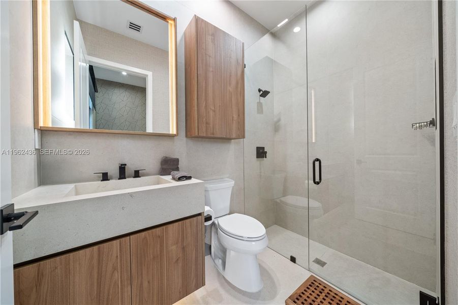 Furnished interior view inside a new home in , Miami (Image 37). Furnished interior view inside a new home in , Miami (Image 37).