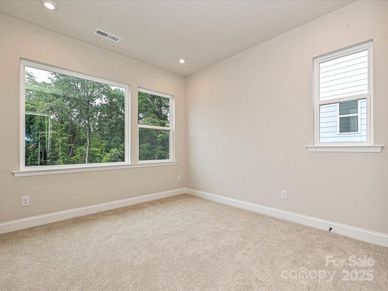 Bedroom 3 With Extra Windows and Light.