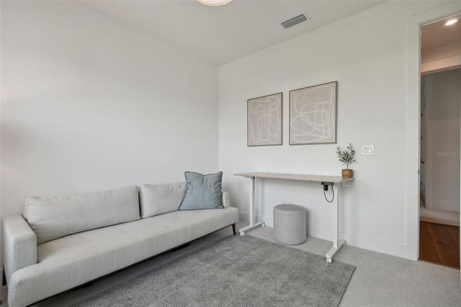 Furnished interior view inside a new home in Waterset, Apollo Beach (Image 37). Furnished interior view inside a new home in Waterset, Apollo Beach (Image 37).