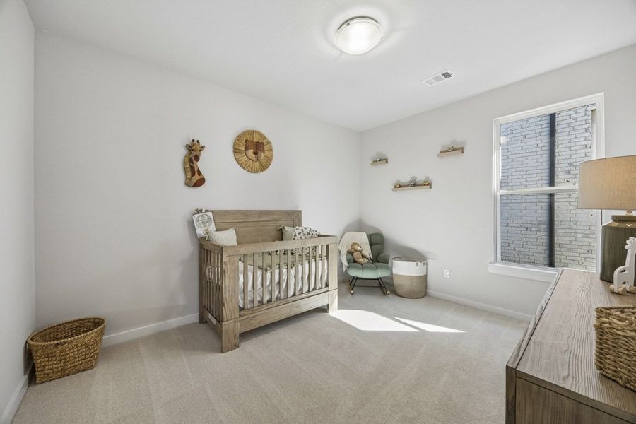 Furnished interior view inside a new home in Mercer Meadows, Royse City (Image 5).