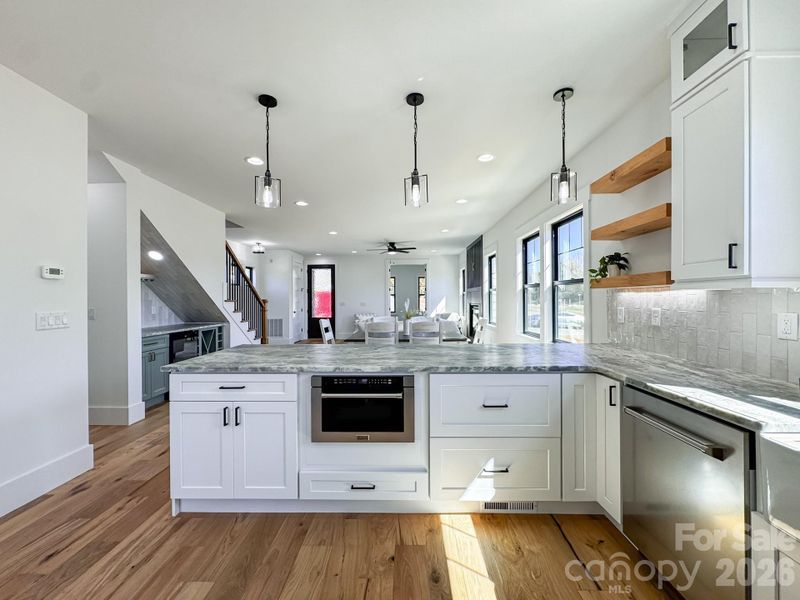 Furnished interior view inside a new home in , Hendersonville (Image 10).