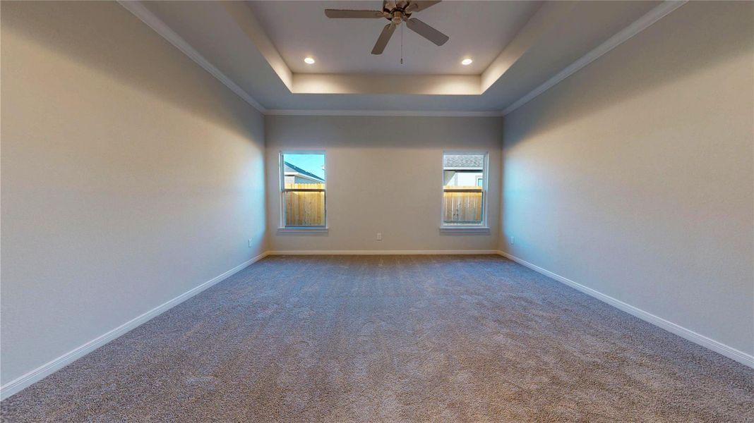 Spacious, unfurnished interior of a new home in Lexington Heights 50', Willis (Image 33).