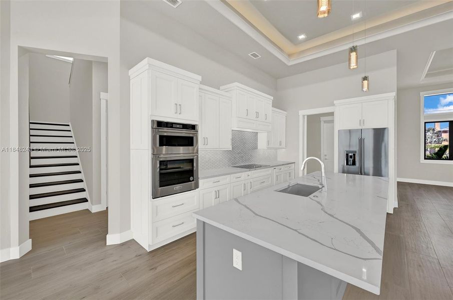 Furnished interior view inside a new home in , Cape Coral (Image 4). Furnished interior view inside a new home in , Cape Coral (Image 4).