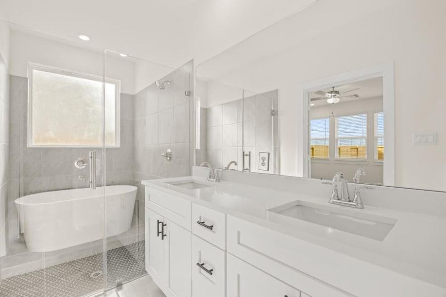 Furnished interior view inside a new home in Creekhaven, Arcola (Image 12).