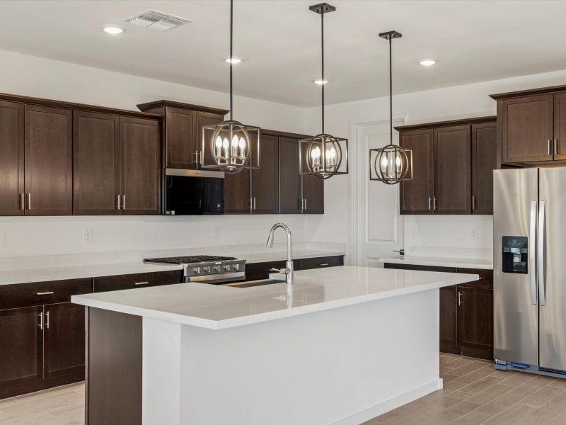 Furnished interior view inside a new home in Bella Vista Farms Reserve Series, San Tan Valley (Image 4).