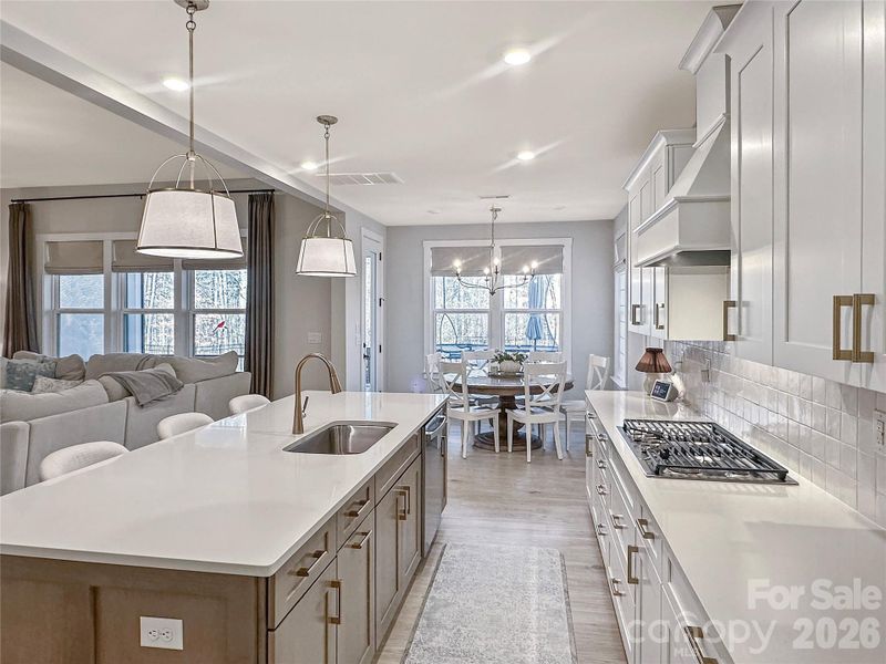 Furnished interior view inside a new home in , Mooresville (Image 11).