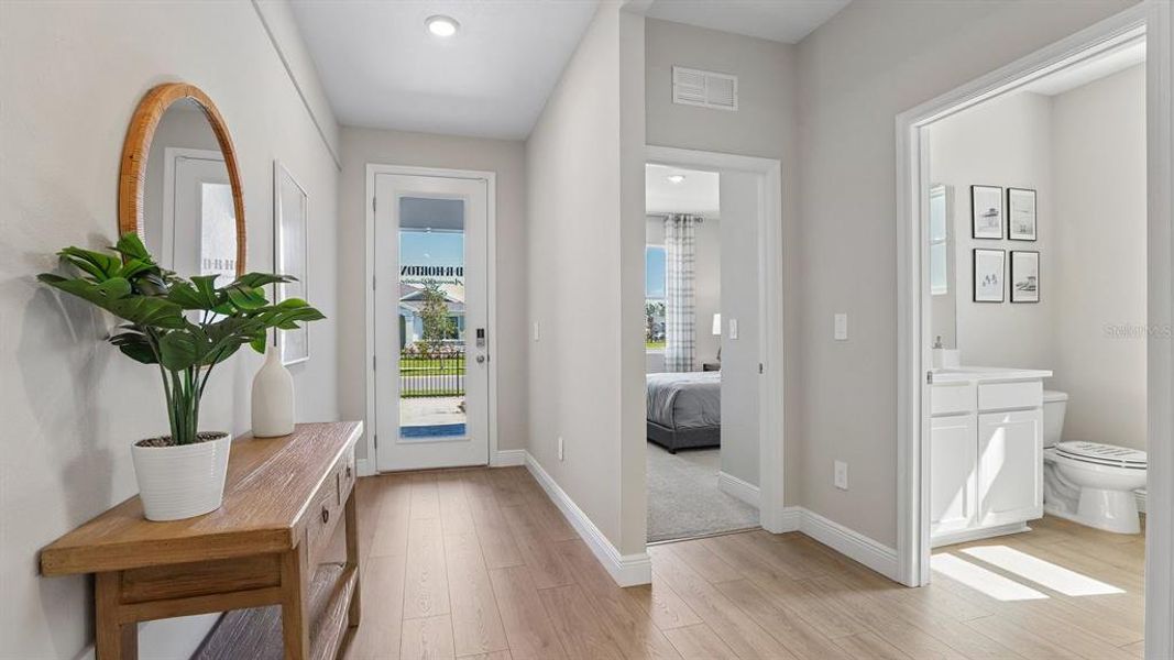 Furnished interior view inside a new home in Summit View, Dade City (Image 28).