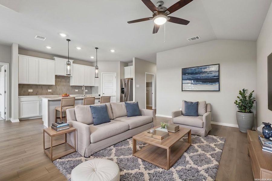 Furnished interior view inside a new home in Catalina, Converse (Image 15). Furnished interior view inside a new home in Catalina, Converse (Image 15).