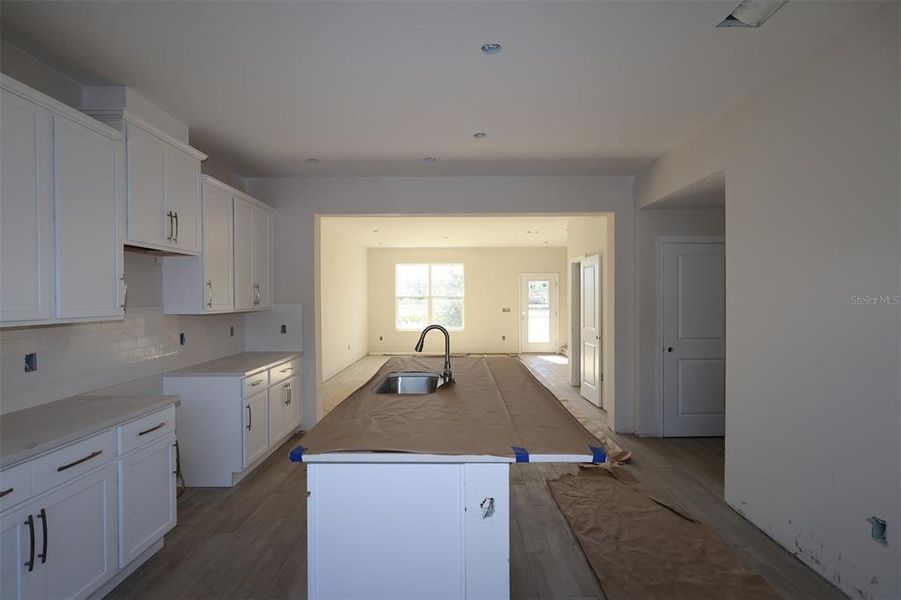 In-progress construction of a new home in Center Lake on the Park, St. Cloud, FL (Image 21).