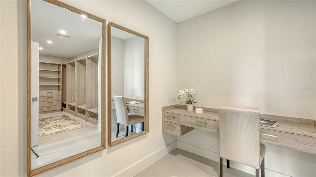 Furnished interior view inside a new home in , Sarasota (Image 17). Furnished interior view inside a new home in , Sarasota (Image 17).