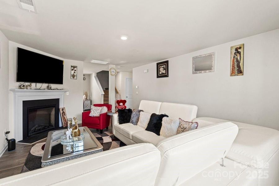 Furnished interior view inside a new home in Mills at Long Creek, Dallas (Image 11). Furnished interior view inside a new home in Mills at Long Creek, Dallas (Image 11).