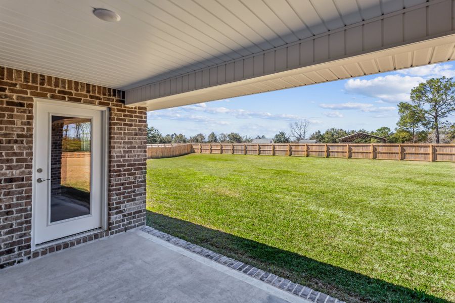 Representative exterior details of a home built from the The Turquoise by Herbst Homes in Walther Reserve, Milton (Image 59).
