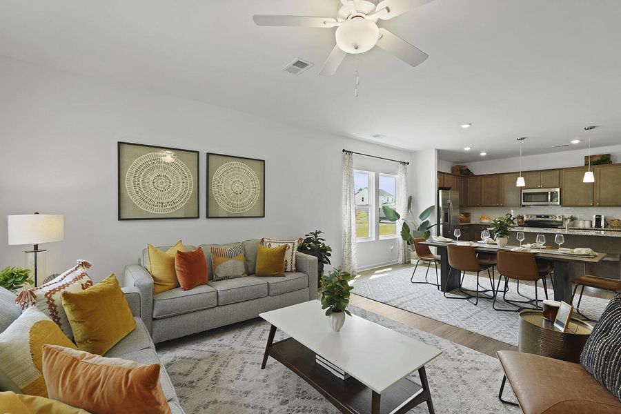 Furnished interior view inside a new home in , Manning (Image 20). Furnished interior view inside a new home in , Manning (Image 20).