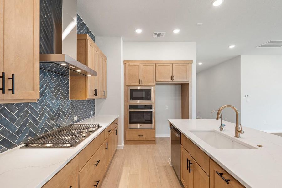 Furnished interior view inside a new home in Lagos Reserve, Manor (Image 11). Furnished interior view inside a new home in Lagos Reserve, Manor (Image 11).