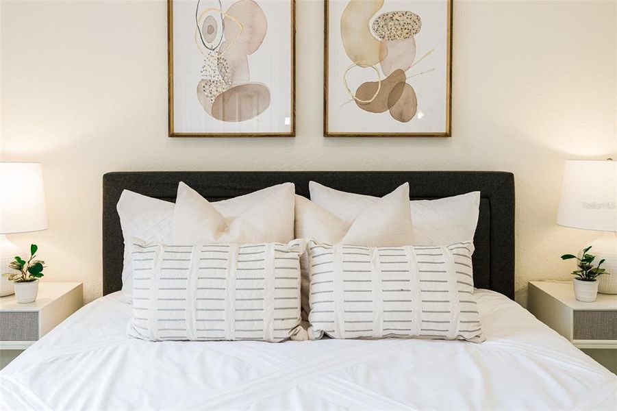 Furnished interior view inside a new home in , Winter Haven (Image 23).