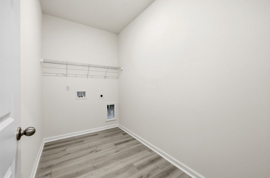Representative unfurnished interior of a home built from the Bailey II by Great Southern Homes in Oak Hollow, Longs (Image 58).
