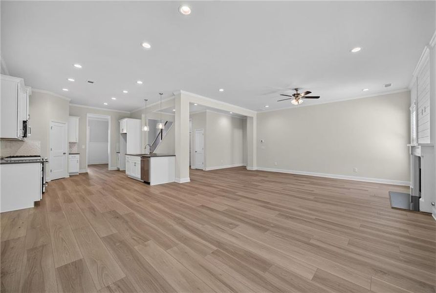 Spacious, unfurnished interior of a new home in , Loganville (Image 38).