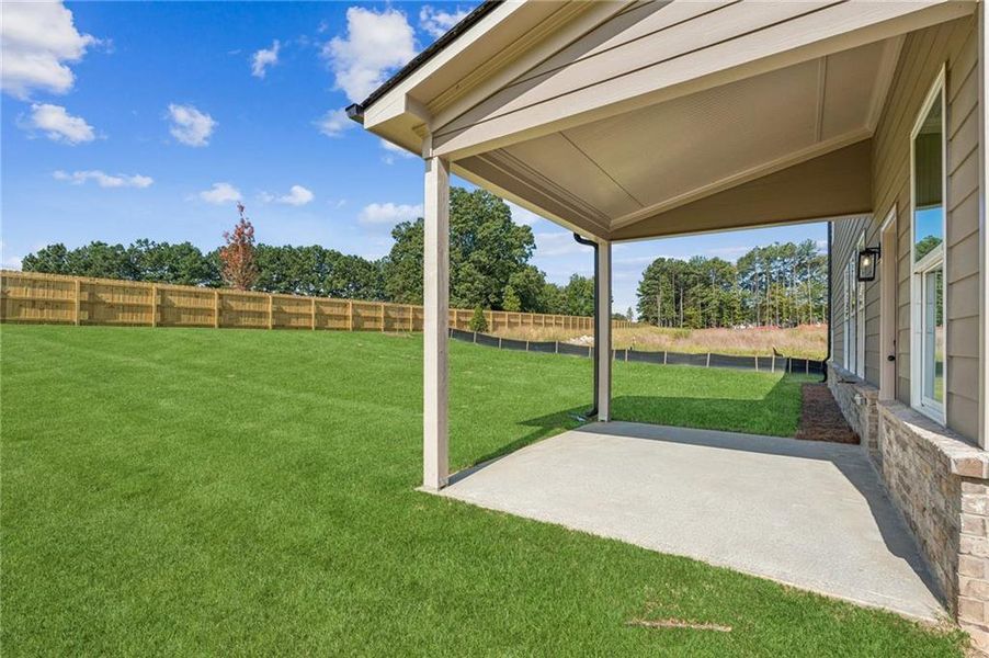 Front exterior of a new home in , Lawrenceville, GA, highlighting curb appeal (Image 22).