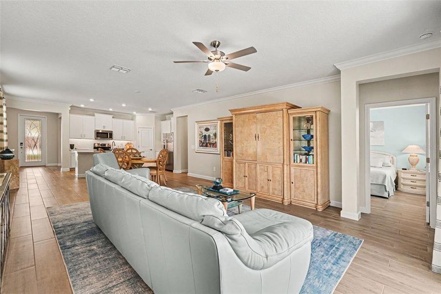 Furnished interior view inside a new home in Angeline Active Adult, Land O' Lakes (Image 6).